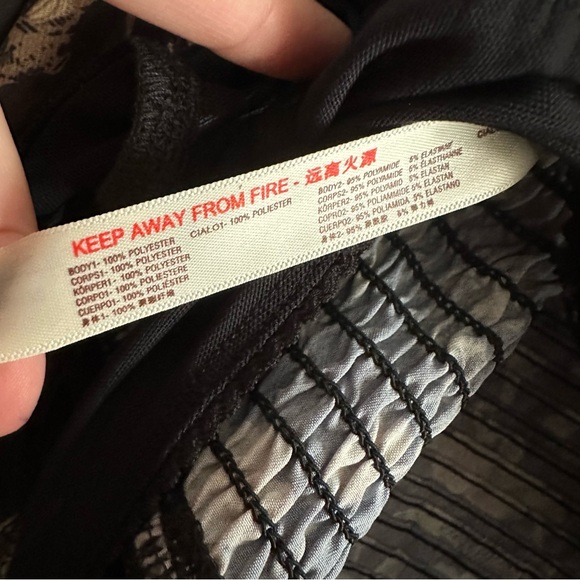 Free People • Brunch Date Bodysuit‎ in Black - Picture 10 of 10